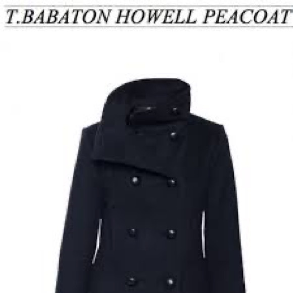 Aritzia Talula Babaton Howell Peacoat - Picture 2 of 8
